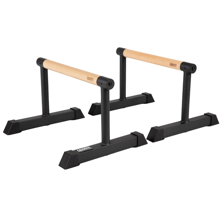 Grade B - Gravity Fitness Medium Pro Hybrid Parallettes