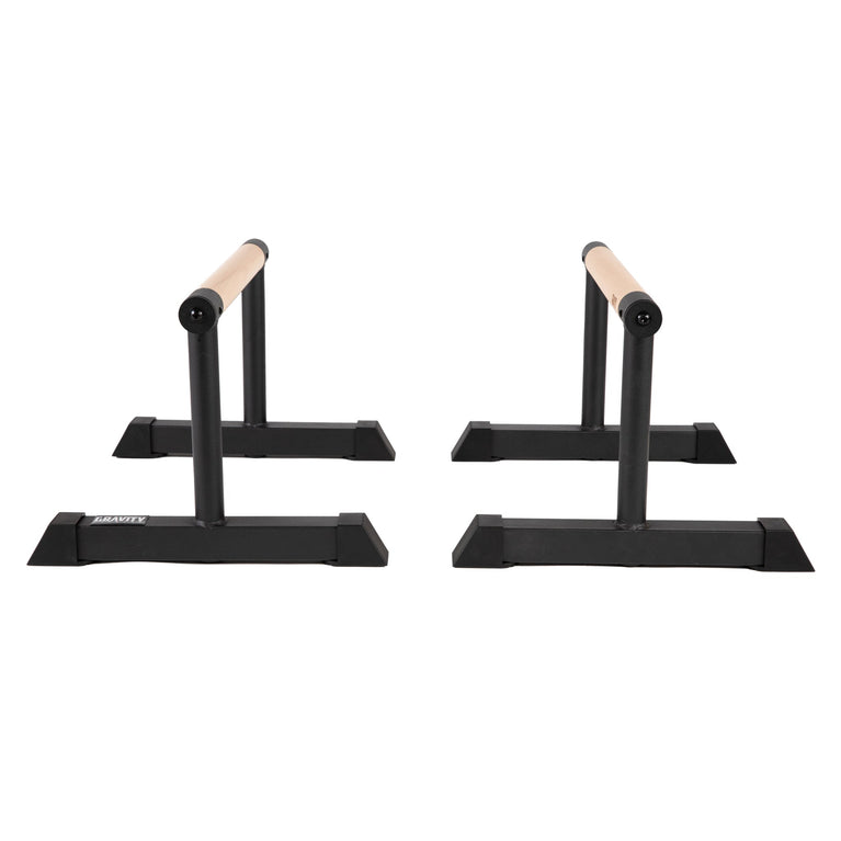 Grade B - Gravity Fitness Medium Pro Hybrid Parallettes