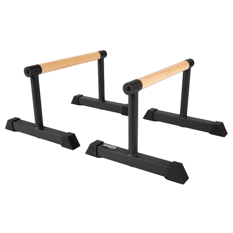 Grade B - Gravity Fitness Medium Pro Hybrid Parallettes