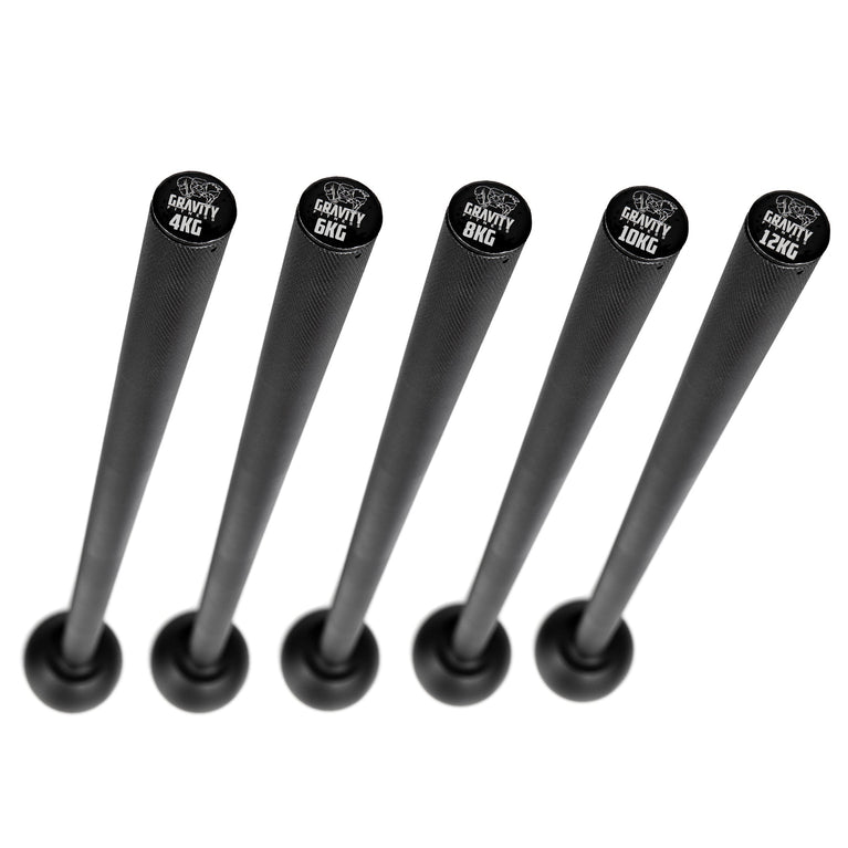 Grade B Gravity Fitness "Macebells" Steel Mace 4kg - 12kg