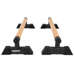 Gravity Fitness Long Hybrid Parallettes