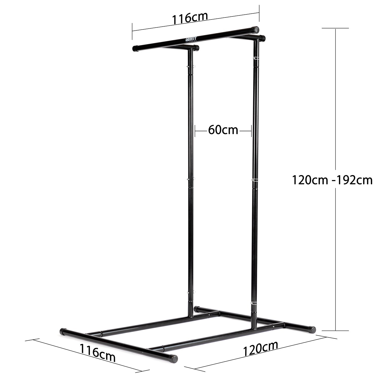 Support et sac de traction portables Gravity Fitness, kit d'extension en option 