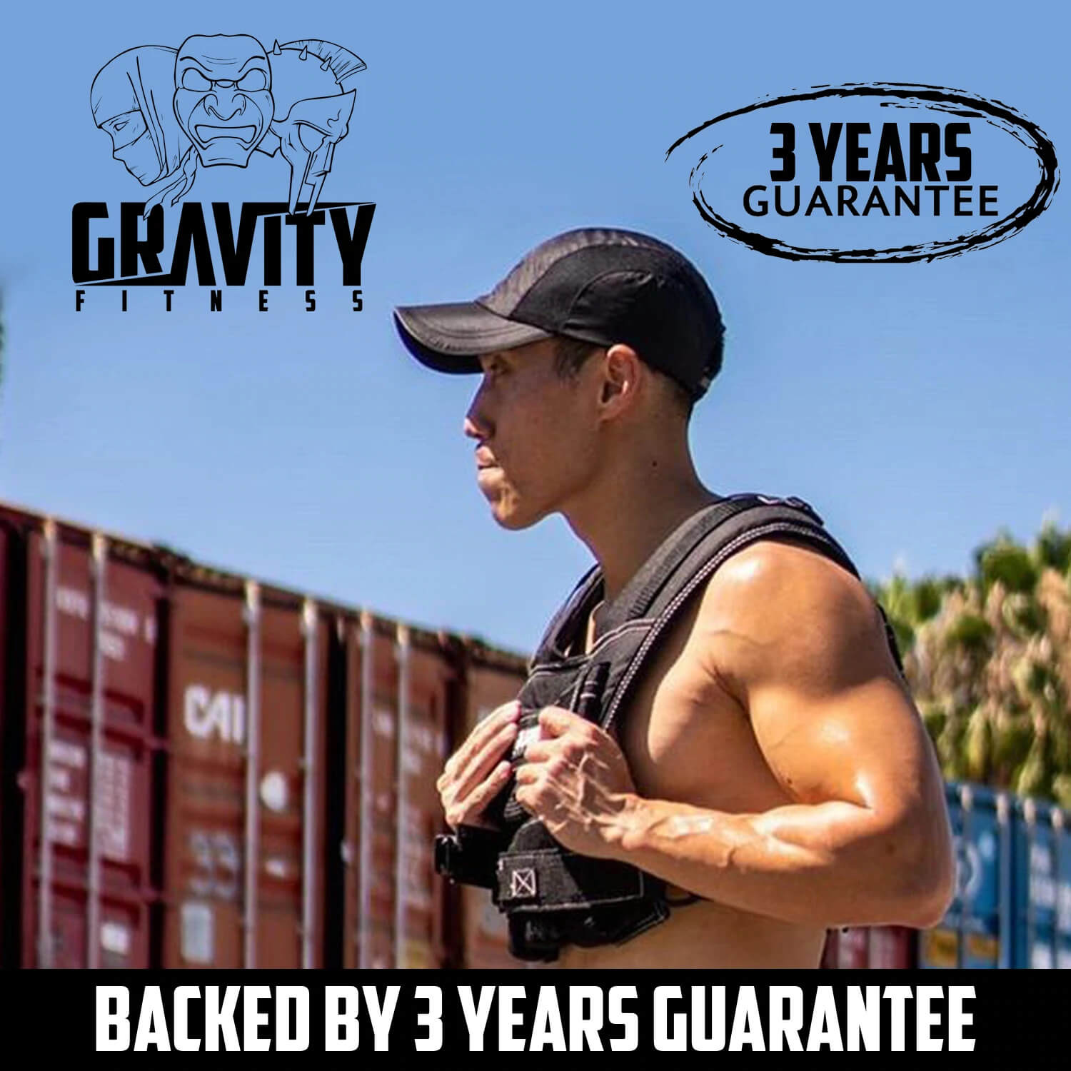 Gravity Fitness 10kg, 20kg & 30kg Weighted Vest - Gravity Fitness EU